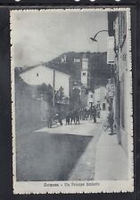 Cartolina Cormons Via Principe Umberto ANIMATA FA44