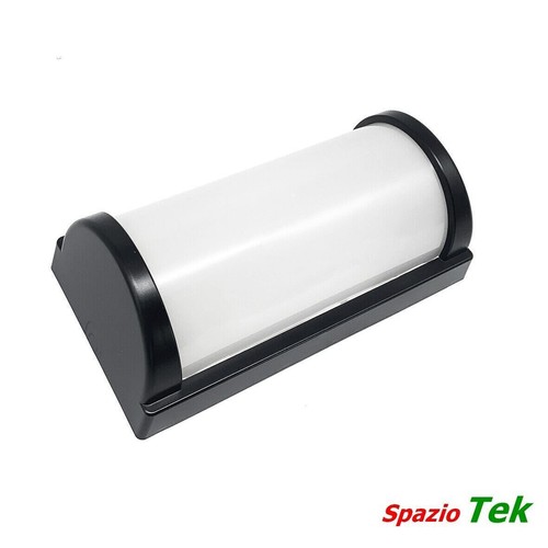 Lampada applique led 20w nera - applique,