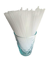 100x cannucce trasparenti mini