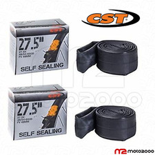 2 CAMERE D'ARIA 27,5" x 2.60 2.80 BICI BIKE MTB MOUNTAINBIKE AUTORIPARANTI 48 mm