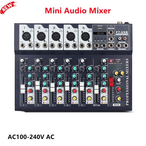 Mini mixer audio - mini, professionale