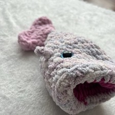 Peluche pesce all'uncinetto a