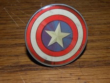 POMELLO MANIGLIA CASSETTO CARTONE ANIMATO - LOGO CAPTAIN AMERICA DC Comics Cabinet Star