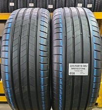 2 Gomme Bridgestone Turanza T005 Estivi 225/55 R18 98V  PNEUMATICI USATI 2255518
