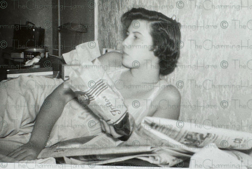 Foto epoca giovane - giovane, donna