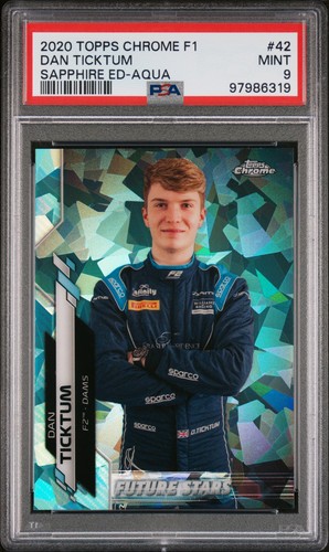 Dan ticktum 2020 topps chrome - dan,