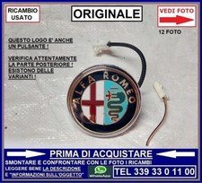 LOGO ALFA ROMEO POSTERIORE versione logo pulsante -ORIGINALE- MITO GIULIETTA