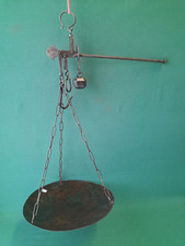ANTICA BILANCIA PESA STADERA IN FERRO BATTUTO ROMANO IN FERRO PESA 11 KG. BR27