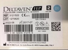 50 AGHI CANNULA DELTAVEN 2 VIE 22G AGO CANULA INFUSIONE RADIOLOGIA ANALISI BD