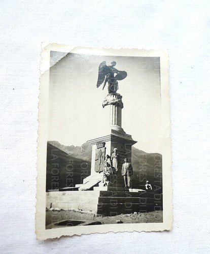 Vecchia foto 1932 passo del - vecchia,