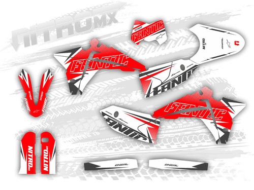 Set grafico compatibile fantic - set,