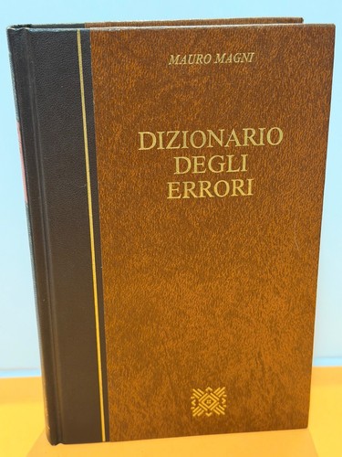 Dizionario degli errori mauro - dizionario,