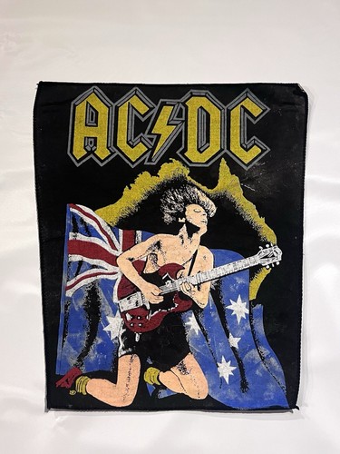 Vintage back patch - ac/dc,