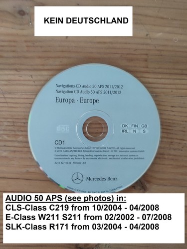 Navigazione mercedes audio - cd,