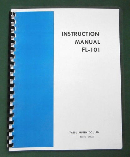 Yaesu 101 manuale - yaesu,