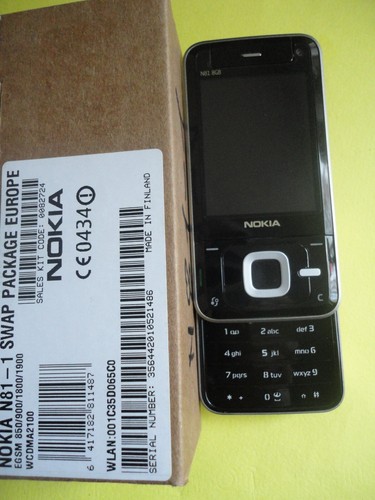 Cellulare nokia n81 8gb - , 8gb-
