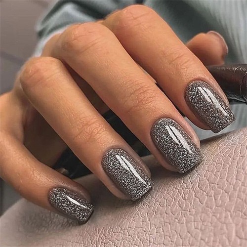 Flash sparkly nero unghie - flash,