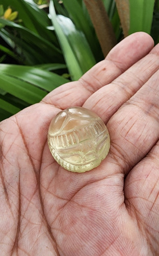 Libyan desert glass gold ldg - glass,