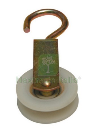 20pz carrucola nylon con - 20pz,