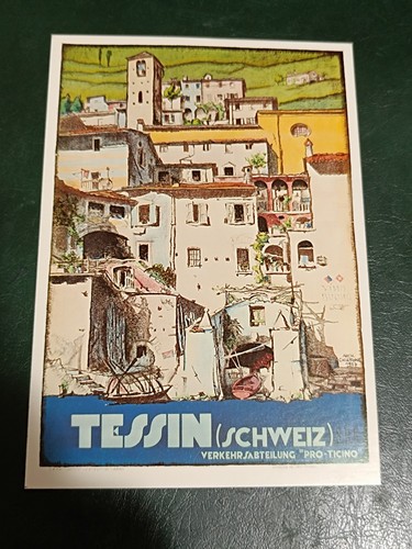 Cartolina promozione ticino - promozione,