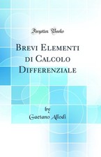 Brevi Elementi di Calcolo