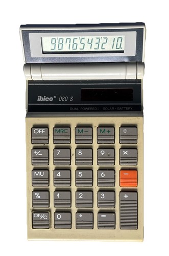 Ibico 080s calculette - /,