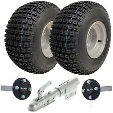 18x9.50-8 Atv Quad Rimorchio Kit Nodoso Ruote Assi Mozzo & Albero Rotante