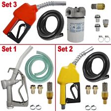 PISTOLA TRAVASO GASOLIO E DIESEL EROGATORE POMPA CARBURANTE – SET COMPLETO