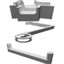 Wall Mount for Petzl Nomic Ice