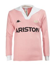 MAGLIA CALCIO KAPPA VINTAGE SHIRT JUVENTUS 1987 ARISTON 90° ANNIVERSARIO PLATINI