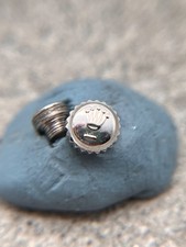 #1665 ORIGINALE ROLEX 24-530-0 CORONA & TUBO CORONA TUBO ACCIAIO OSTRICA 5,3mm E