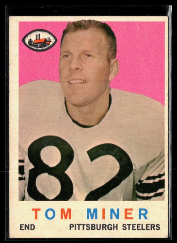 Tom miner 1959 topps - 1959, #52