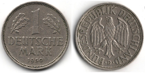 Germania marco 1950 marchio - marco,,
