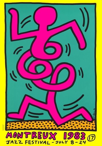 Poster jazz keith haring - poster,