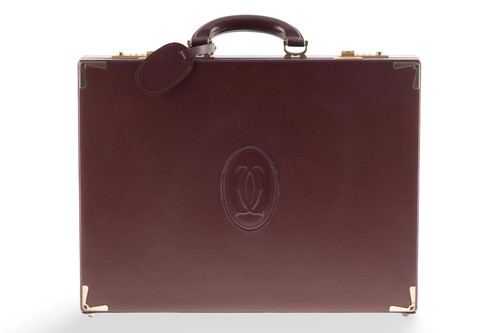 Cartier valigetta pelle 24 - cartier,