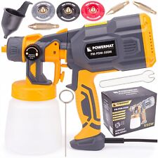 Pistola Elettrica Per Verniciatura a Spruzzo HVLP Aerografo Professionale