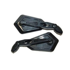 COPPIA SPECCHIETTI RETROVISORI CARBONIO UNIVERSALI PER Kawasaki Z 1000 R