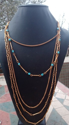 Collana lunga con - collana , a