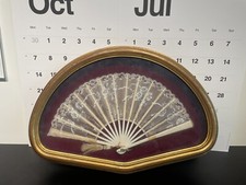 Ventaglio vintage con cornice