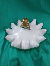 Antica lampada a sospensione in vetro di Murano prima metà del '900