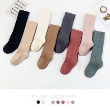 Tuta bambino calze cave collant calze a rete calde comode fondo morbido