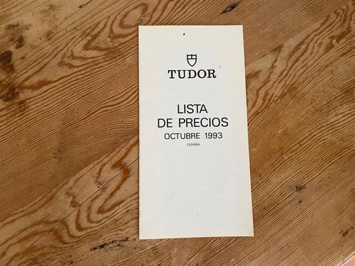 Folleto booklet tudor - folleto,