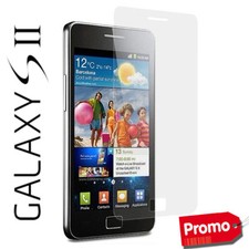 2x Pellicole display proteggi schermo trasparenti per Samsung Galaxy S2 I9100