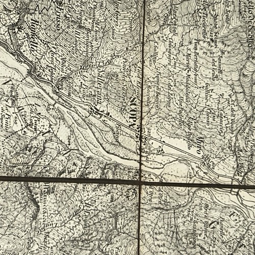 Antica cartina mappa - antica,