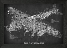 SHORT STIRLING MK1 poster arte