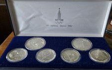 Argento Proof Olimpiadi Mosca