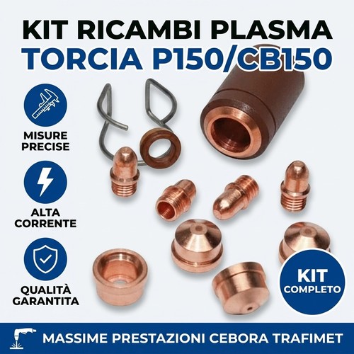 Kit ricambi plasma per - , torcia