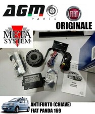 ANTIFURTO SU CHIAVE KIT COMPLETO ORIGINALE OE 50901009 ORIGINALE FIAT PANDA 169