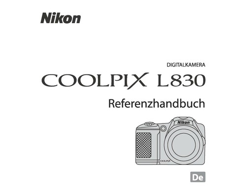 Nikon coolpix l830 manuale - nikon,