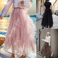Donne Ruffle Tulle Mesh Tutu